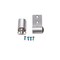 Global Door Controls Kawneer Style Intermediate Pivot in Aluminum TH1121-AL - alternate 2
